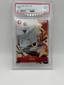 Nami (Gift Collection 2023) OP01-016 One Piece Promotion Cards Foil - PSA Graded - Image 1