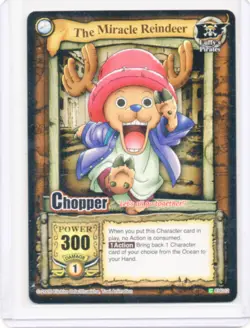 2005 One Piece Chopper The Miracle Reindeer Non-Holo CH012 VLP - Image 1