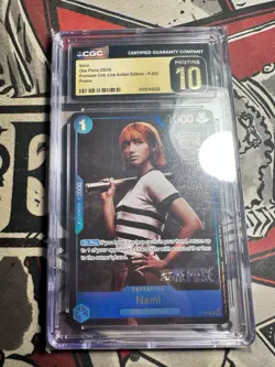 2024 ONE PIECE NAMI PROMO LIVE ACTION P-053 CGC 10 PRISTINE - Image 1