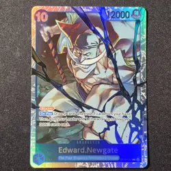 One Piece CCG- Edward.Newgate - Carrying On His Will (OP13) SR NM - Image 1