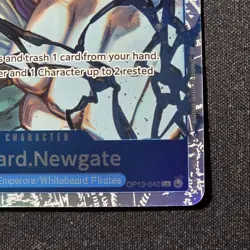 One Piece CCG- Edward.Newgate - Carrying On His Will (OP13) SR NM - Image 5