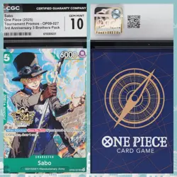2025 One Piece Tournament Sabo 3RD ANNIVERSARY 3 BROTHERS PACK - CGC 10 GEM MINT - Image 1