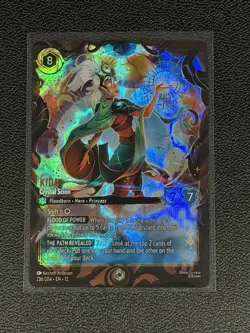Disney Lorcana Kida Crystal Scion (236/204) Enchanted NM Wilds Unknown - Image 1