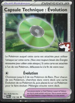Carte Pokemon Capsule Technique Stamp Ligue 178/182 Holo Faille Paradoxe FR - Image 1