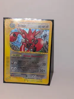 Pokemon Scizor H21/H32 Aquapolis Rare Holo PRISTINE 2003 WOTC - Image 1