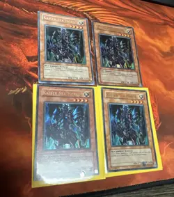 4 Kaiser Sea Horse Ultra Rare Holo Yugioh Cards SKE-015 - Image 4