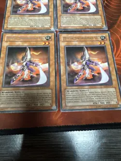 Mystic Swordsman Lv2 SOD-EN011 Yugioh Soul Of The Duelist x4 - Image 2