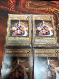 Mystic Swordsman Lv2 SOD-EN011 Yugioh Soul Of The Duelist x4 - Image 3