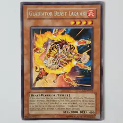 Gladiator Beast Laquari - GLAS-EN021 - MP - Rare - Unlimited - Yugioh - Image 1
