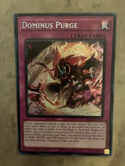 Yugioh! TCG - Dominus Purge - Prismatic Secret Rare - 2025 Mega-Pack -MP25-EN095 - Image 1