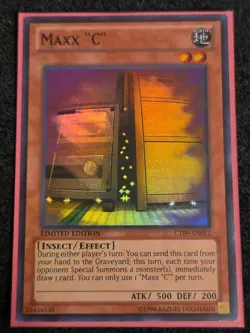 Lightly Played Maxx "C" - CT09-EN012 - Super Rare - Limited Edition - YuGiOh - Image 1
