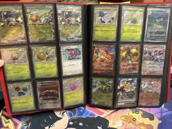 NO BULK POKEMON 249 CARD LOT RANDOM CARDS WITH BINDER (SEE DESCRIPTION) - Image 3