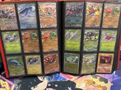 NO BULK POKEMON 249 CARD LOT RANDOM CARDS WITH BINDER (SEE DESCRIPTION) - Image 4
