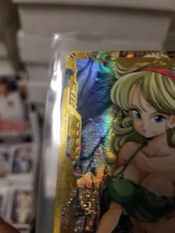 BLONDE LAUNCH DRAGON BALL BATTLE SERIES GOLD GLITTER FOIL ANIME CARD BLOWOUT - Image 3