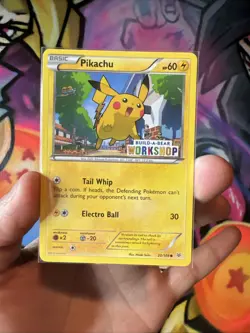 Set of 5 Pokemon Build-A-Bear Cards Pikachu Charmander, Eevee, Squirtle And Bulb - Image 2