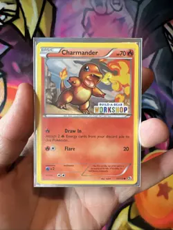 Set of 5 Pokemon Build-A-Bear Cards Pikachu Charmander, Eevee, Squirtle And Bulb - Image 3