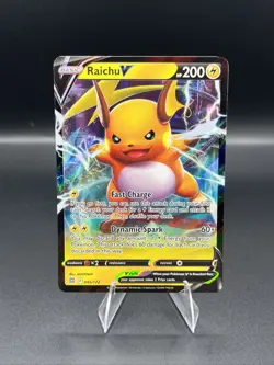 Pokemon TCG - Raichu V Ultra Rare - 045/172 - Brilliant Stars - Image 1