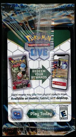 Pokemon Prismatic Evolutions 026/131 GLACEON ex Factory Sealed Stamped Promo - Image 2