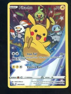 2020 Pokemon SWSH BSP Figure Collection #020 FA Pikachu - Image 1