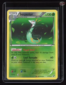 Serperior Black & White Base Set 6/114 Reverse Holo - LP - Image 1
