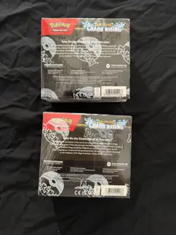 Pokemon Mega Evolution Chaos Rising Sealed Booster Box Lot of 2 - Image 2