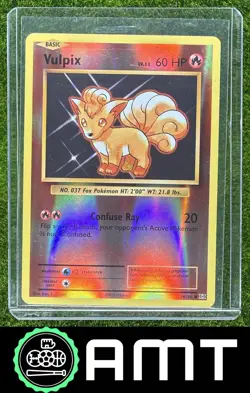 Vulpix 2016 Pokemon XY Evolutions Reverse Holo #14/108 - Image 1
