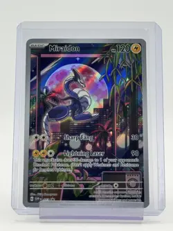 MIRAIDON 2023 POKEMON SCARLET & VIOLET BLACK STAR PROMO #013 HOLO Q4561 - Image 1