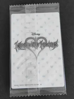 Kingdom Hearts Wafer Card visual Sealed Japanese 09 Sora Kairi Roxas King eb232 - Image 2