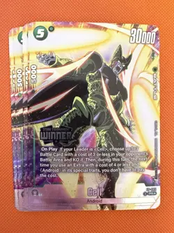 Cell FP-065 Winner Card Dragon Ball Fusion World Holo NM/M - Image 1