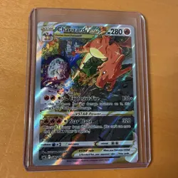 Pokemon TCG Charizard VSTAR SWSH262 Holo Promo Card Near Mint Condition - Image 1