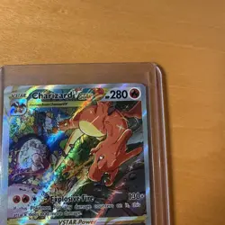 Pokemon TCG Charizard VSTAR SWSH262 Holo Promo Card Near Mint Condition - Image 4