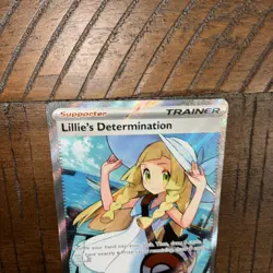 Pokemon TCG Mega Evolution Lillie’s Determination Full Art Trainer Card 169/132 - Image 4