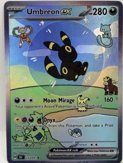 Pokemon Bubble Umbreon Special Art Holo Card - Image 2