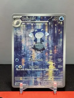 Poliwhirl 176/165 151 Illustration Rare Holo EN 2023 Pokemon Card - Image 3