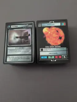 Star Trek ccg 1E Lot A 1,708 cards - Image 1