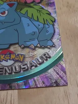 2000 Topps Chrome Pokemon TV VENUSAUR Spectra Chrome #3 Card - Image 5