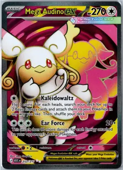 Pokemon Card - Mega Audino ex Ascended Heroes 253/217 2026 Ultra Rare Near Mint - Image 1