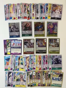 One Piece TCG OP06 + OP07 Card lot - Character Rare Foil Event Foil Bulk C/UC/R - Image 1