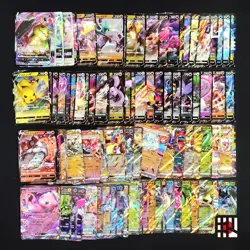 Bulk Lot of 100 V ex VMAX VSTAR LP No duplicates Japanese Pokemon Card R344 - Image 1