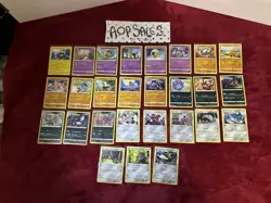 Pokemon ENG Crown Zenith- Near Mint Non-Holo Cards - Image 2