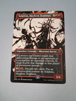 MTG Solphim, Mayhem Dominus (Showcase) Phyrexia: All Will Be One - Image 1