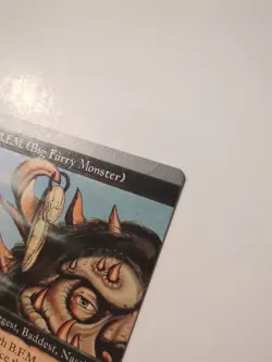MTG B.F.M. Big Furry Monster Left Half Unglued - Image 3