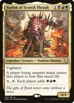 Yurlok of Scorch Thrash - Commander Legends - 293 - LP/NM - Image 1