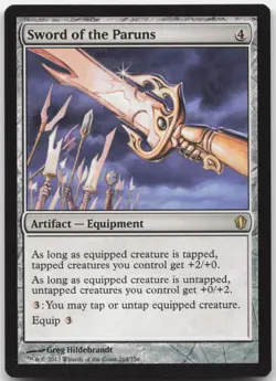 Sword of the Paruns - Commander 2013 - Rare - Magic: The Gathering - Image 1