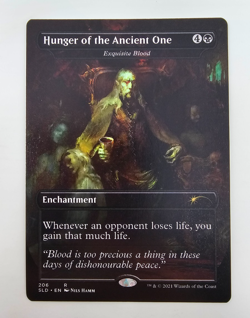 Hunger of the Ancient One (Exquisite Blood) - Dracula Secret Lair - MTG - NM - Image 1