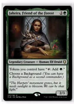 Jaheira, Friend of the Forest 237 Commander Legends: Battle for Baldur's Gate NM - Image 1