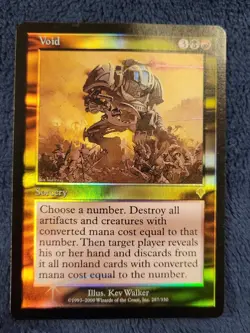 MTG Magic - Void - (FOIL) Invasion 287/350 LP - Image 1