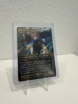 Cloud, Ex-SOLDIER (Borderless) (Surge Foil) Commander: Final Fantasy Foil - Image 1
