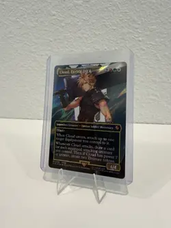 Cloud, Ex-SOLDIER (Borderless) (Surge Foil) Commander: Final Fantasy Foil - Image 2