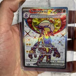 Toxtricity ex 227/182 Paradox Rift Ultra Rare Full Art Pokemon NM/MT Pokemon TCG - Image 1